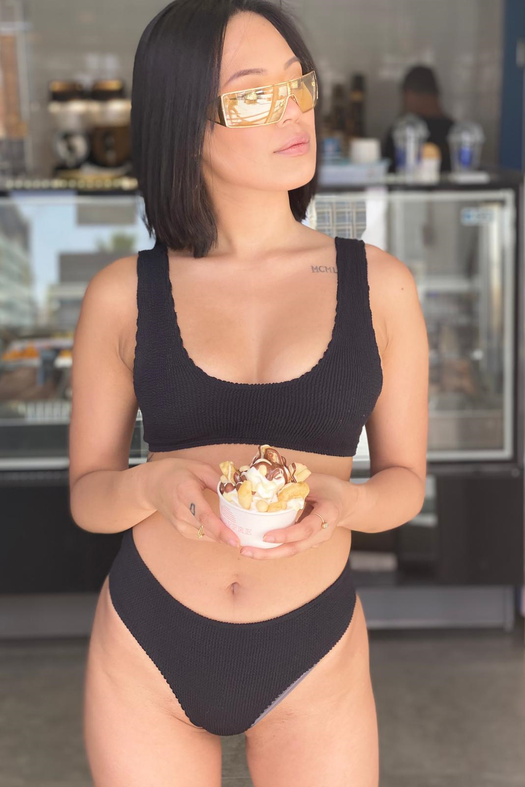 KYLIE NEW BLACK BRALETTE