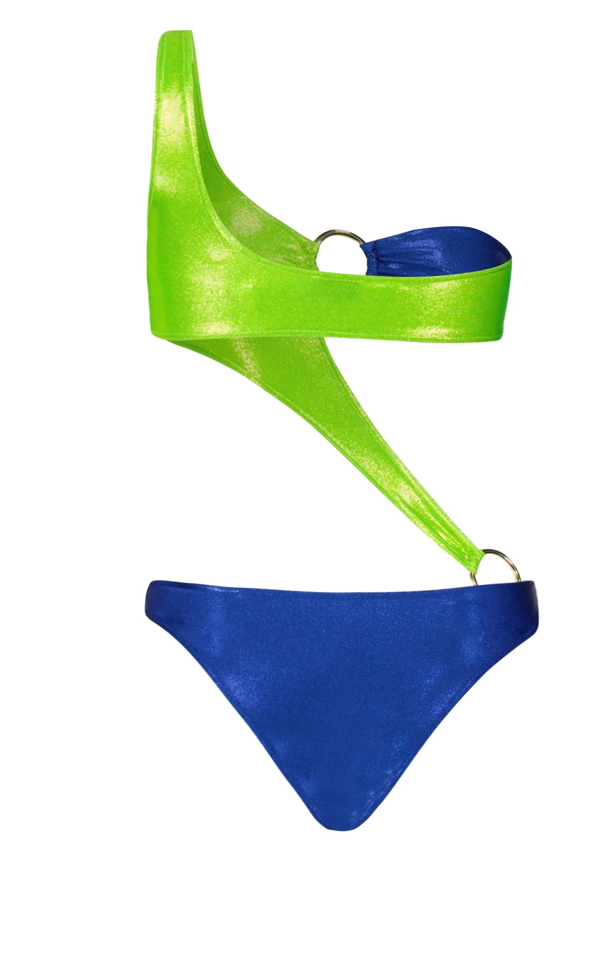 NAOMIE ELECTRIC BLUE & NEON - Blue Lagoon Swimwear