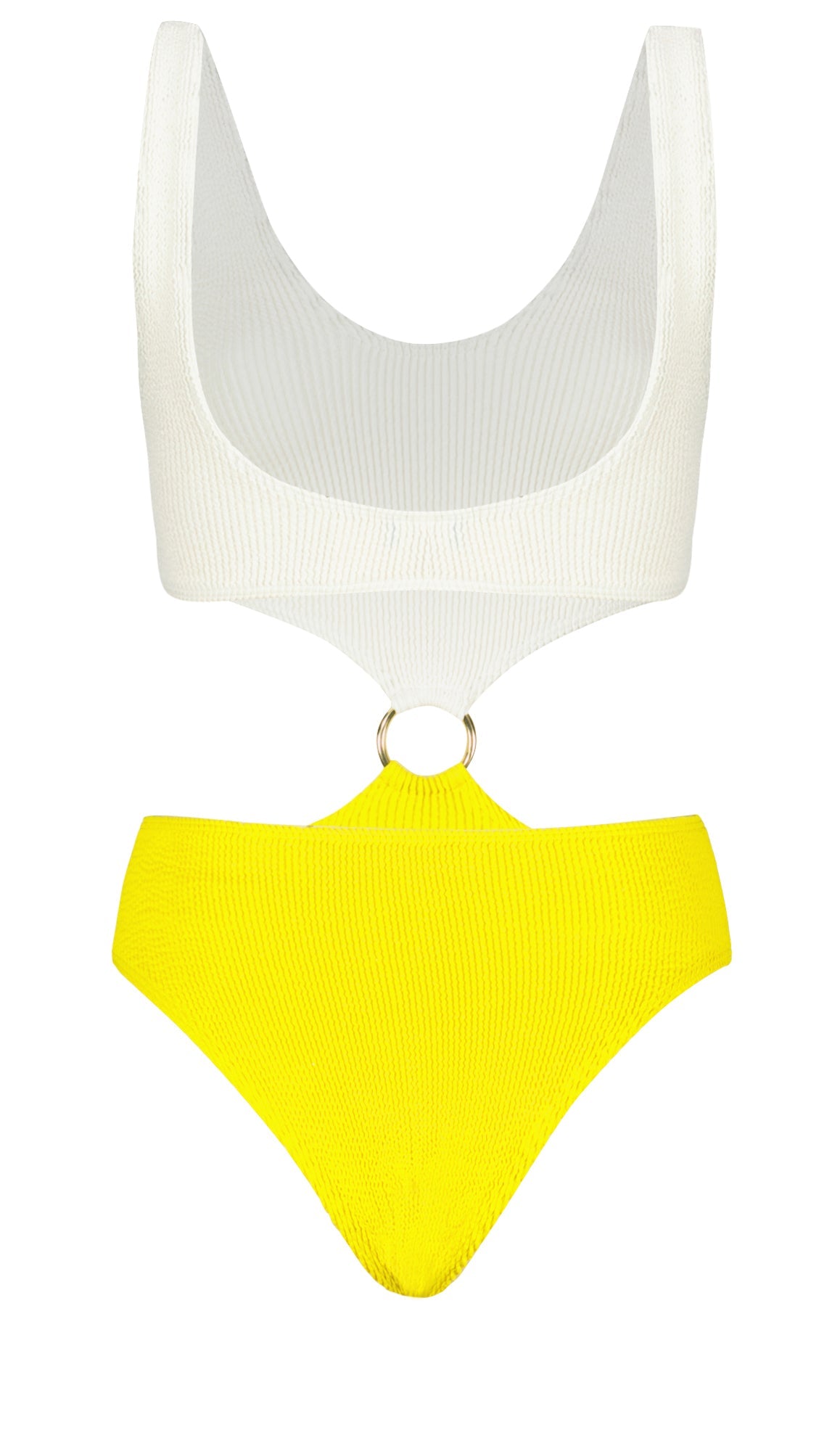 PRETTY SUNFLOWER TRIKINI - Blue Lagoon Swimwear