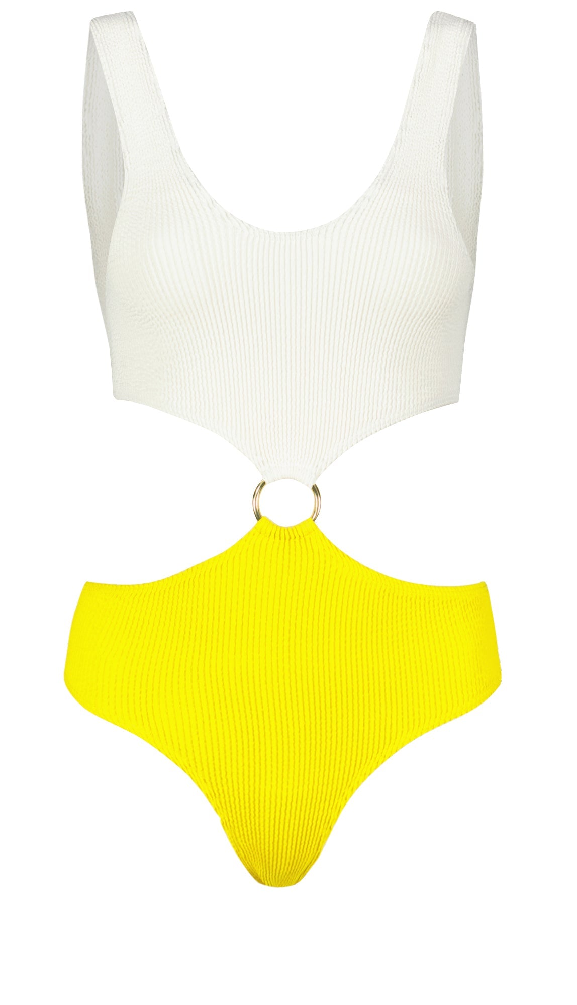 PRETTY SUNFLOWER TRIKINI - Blue Lagoon Swimwear