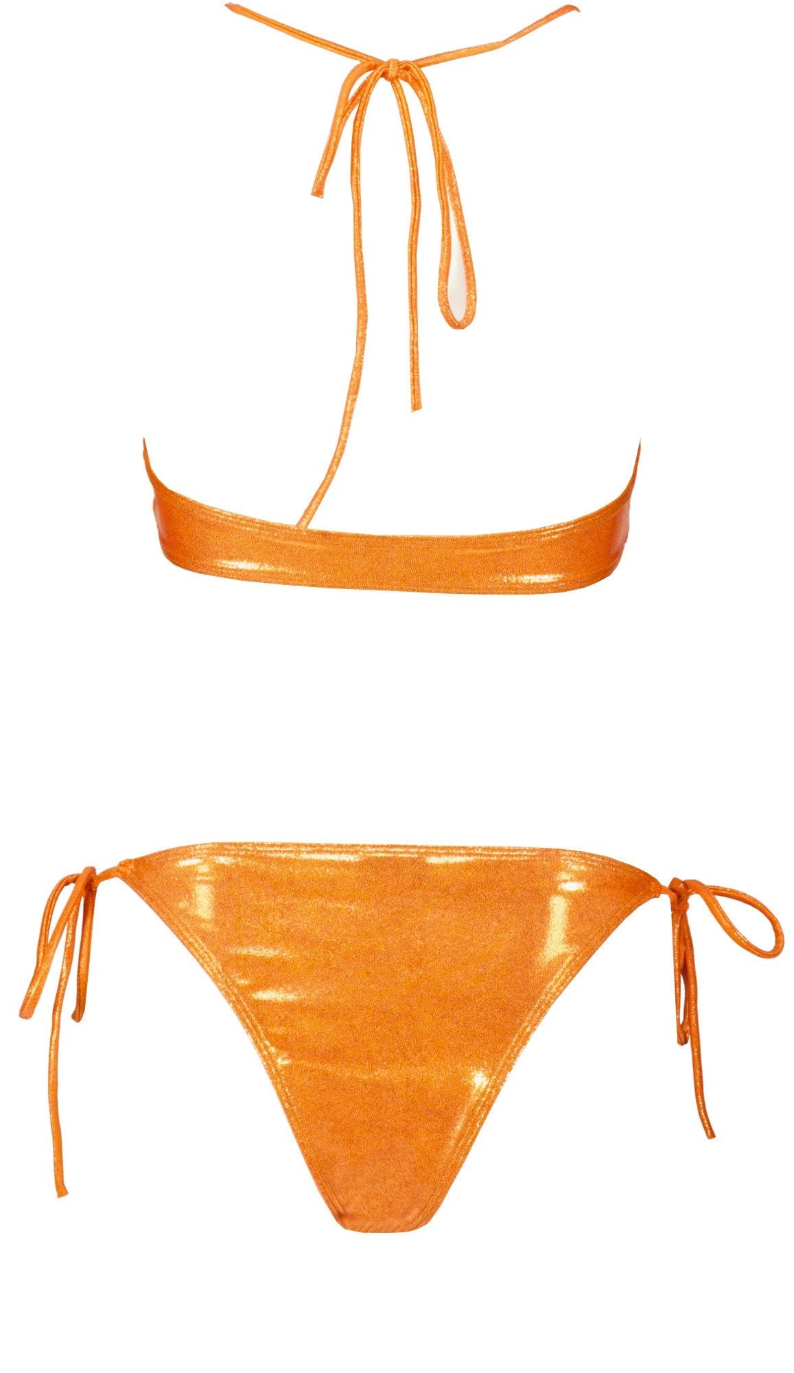 CINDY ORANGE SET - Blue Lagoon Swimwear Bikini set